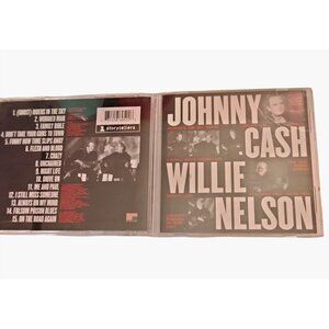 Johnny Cash  Willie Nelson Storytellers CD Album